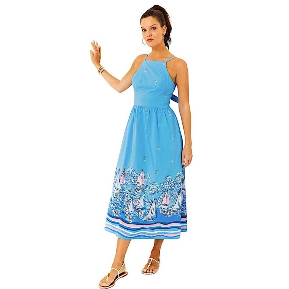 NWOT Charlese Midi Dress A Lil Nauti